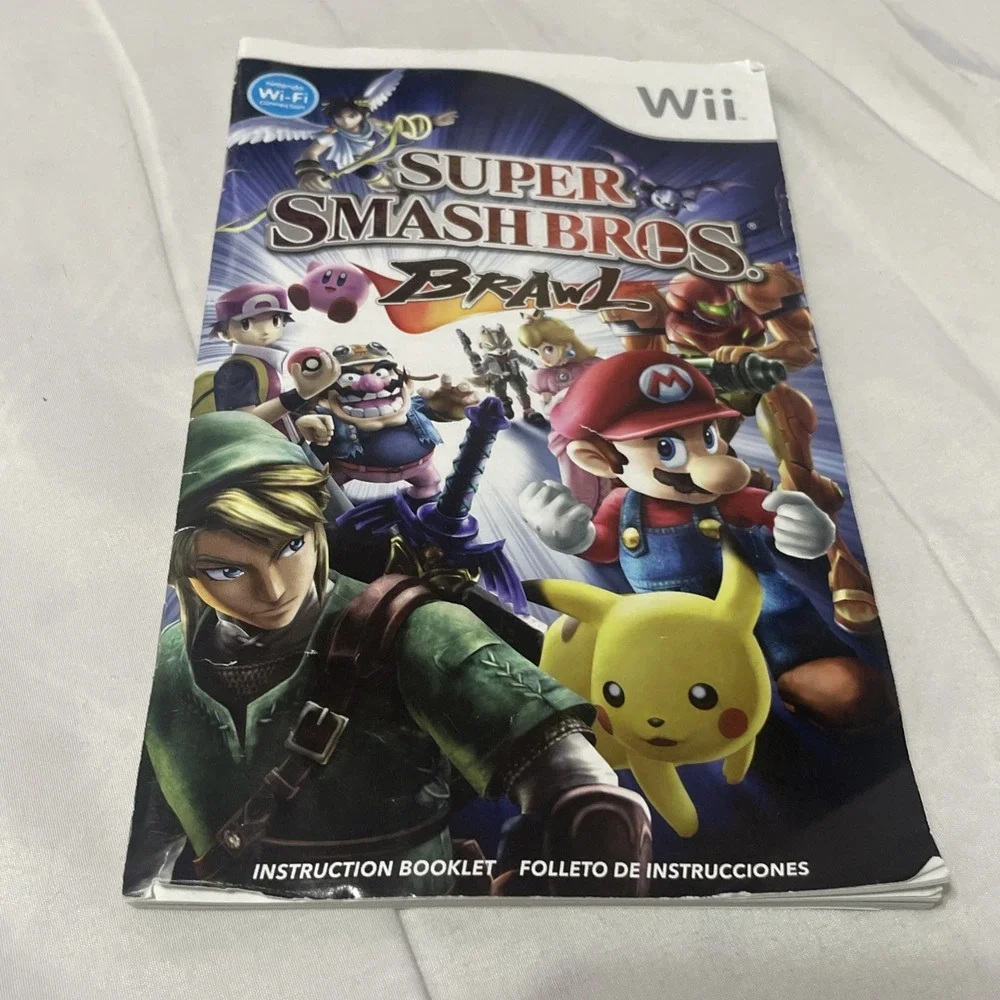 Super Smash Bros. Brawl Nintendo Wii Complete W/ Manual CIB